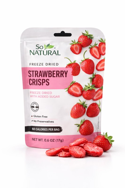 So Natural Strawberry Crisps